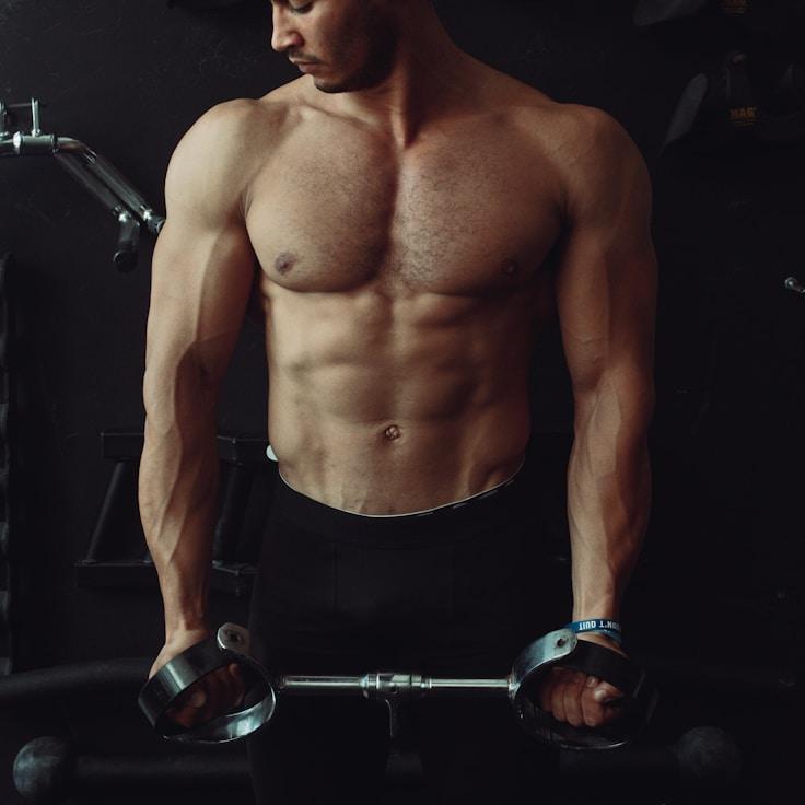 Modern gym interior with professional training equipment